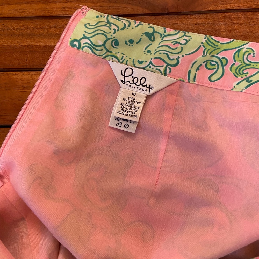 Lilly Pulitzer Heart Pocket Skirt - Picture 7 of 7